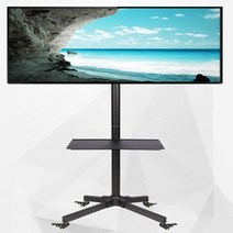 이동식 55인치 50인치 45인치 모니터 tv 다리 거치대 스탠드