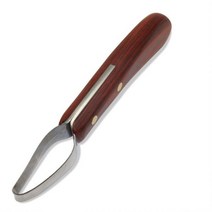 다목적 양굽 트리머 블레이드 소 말 발굽 나이프 가위 나무 손잡이 스테인레스 스틸 1 개, Hoof Trimmer, Hoof Trimmer