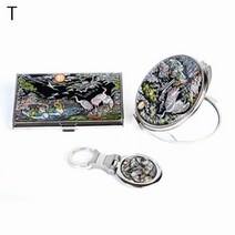 기타 자개손거울3종세트 원앙송학, 상세페이지 참조, 상세페이지 참조