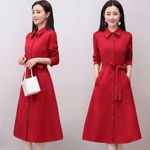 Happy shopping 가을 간절기 여성 원피스 JT2759