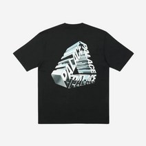 팔라스 트라이크롬 티셔츠 블랙 23SS