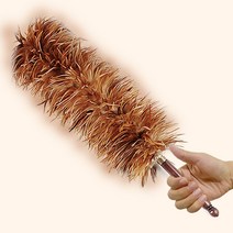 닭 먼지털이개 깃털 닭털 먼지털이게 중/대, 대 / 깃털 60cm 손잡이 23cm