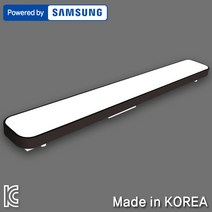 조명다움 국내산LED주방등 삼성LED칩 바리솔조명 인테리어거실등 LED조명 부엌조명 주방조명, 08_3 LED심플주방등 60W 블랙(55x2)