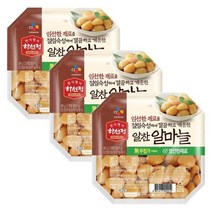 CJ 하선정 알마늘(간장숙성) 밑반찬 자취음식 380g 3개