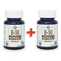쿼터백플러스 [정품] 수용성비타민B 보충 90캡슐, 2개