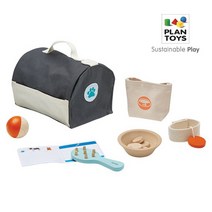 플랜토이즈 원목장난감 역할놀이 동물관리사 세트 3491