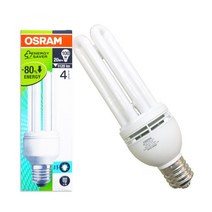 [오스람] 삼파장전구 Duluxstar EL 8W 11W 15W 20W, 20W:주광색(865)