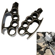 할리데이빈슨 브레이크아웃 할리 sportster xl fxdf x48 용 2 개대 오토바이 발판 사용자 정의 전면후면 발판 오토바이 페달