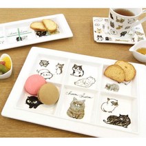 한식 일식집 손님초대 나물 마른반찬 3칸 접시 그릇 플레이트