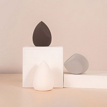 메이크업 3D 입체 물방울 똥 퍼프 3종세트 화장 메이크업 품퍼프 파운데이션퍼프 똥퍼프 물방울퍼프, 웜 퍼프 세트, 본상품선택