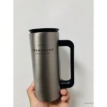 스타벅스 텀블러 블랙사이렌콜드컵 마블화이트 크로스비 지압 강아지 손잡이 워터보틀 22