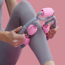 M 5롤 회전 롤링 마사지기 안마기 종아리마사지 전신마사지, 5롤 회전롤링마사지기 블루