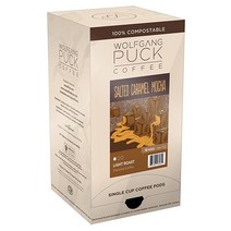Wolfgang Puck 커피 솔티드 캐러멜 모카 9.5g 포드 18개입