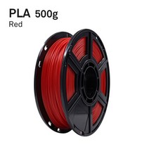 Flashforge-1.75mm PLA 0.5 KG 스풀 필라멘트 3D 프린터 어드벤처 3/파인더/드리머/발명가 시리즈용 프린, 02 PLA 0.5 red