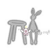 커팅 다이 piggy craft 금속 절단 다이 컷 다이 금형 꽃 토끼 벤치 스크랩북 종이 공예 칼 금형 블레이드 펀치 스텐실 다이