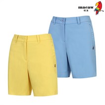 [마코 SALE] (여성)로고자수포인트5부팬츠_MKW2HP90