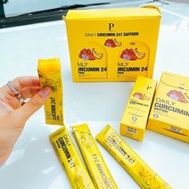 데일리 커큐민 에센스 247 사프란 심황 강황 바나나맛 비타민C 젤리 25ml x 7개, 1개