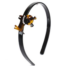 고퀄의 프랑스아세테이트 호피패턴 귀여운 애니멀 핸드메이드 헤어밴드 얇은 머리띠 연예인머리띠 레오파드패턴헤어밴드 마블헤어밴드제니머리띠