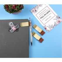 빈티지 가죽 다이어리 펜 볼펜 보관 꽂이 금색1P 펜꽂이 볼펜꽂이 노트펜꽂이 책펜꽂이 연필꽂이 필기도구 볼펜보관, 빈티지 볼펜 꽂이 금색 1P