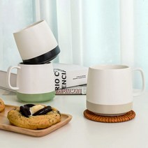 무광 투톤 도자기제 렌지/오븐/세척기 선물용 머그컵, 쿠팡 딥블랙, 쿠팡 본상품선택