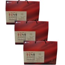 종근당건강 홍삼녹용 프리미엄 50ml 30포 3박스홍삼과 녹용을 한번에 3개월분, 종근당건강 홍삼녹용 50ml 30포 3박스, 3개