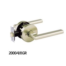 TL37 문고리 도어록 목문레버침실용 2000샤프GR 정화테크, 본상품선택