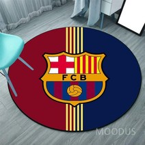 축구팀 엠블럼 거실 매트 FCB 맨체스터 유럽 리그 레알마드리드 러그