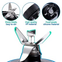 닌자 믹서기 뉴트리 닌자용 블렌더 교체 부품 QB3000/QB3000SSW 용 5 핀 추출기 블레이드 액세서리 호환, 한개옵션0