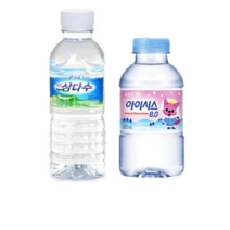 제주 삼다수 330ml 20개 + 롯데 아이시스 200ml 20개, 120개