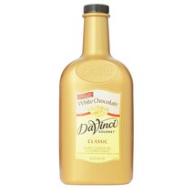 Davinci 화이트 초코 미식가 소스 1890Ml Aa14619 세계적 톱상품 해외 현지 배송