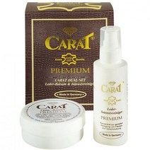 캐럿 가죽관리 세트(보호제＋클리너+스폰지）, 단품, 단품