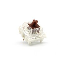 키캡 저소음 커스텀 Gateron-기계식 키보드 스위치 KS9 3 핀 레드 화이트 블루 35g 55g 80g 클릭 선형 스위치 SMD LED CIY 게임, Brown Switch_10 Pieces