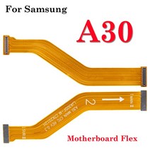 USB 고속 충전 충전기 메인 마더보드 플렉스 케이블 삼성 호환 갤럭시 A10 A20 A30 A40 A50 A60 A70 A80 용 도크 커넥터 보드, [03] A30 motherboard, [03] A30 motherboard