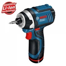 BOSCH 충전임팩드라이버GDR10.8-LI 10.8V -2.0Ah 2pack