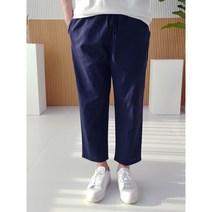 로니제이 린넨 스판 10부 세미와이드 밴딩 팬츠 6color