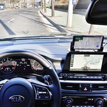 이지와이 기아 차량용 핸드폰 휴대폰 스마트폰 거치대, 1개