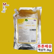 다미즐 레몬차 2kg/액상차/과일청/과일차/자몽/유자/A, 1.갈아만든 자몽2kg