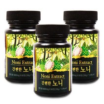 힐링 간편한 노니 60정x3통 노니정 노니추출분말, 3통, 36g