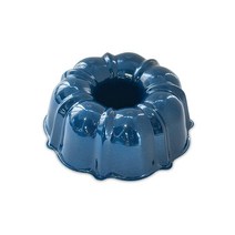 Nordic Ware 폼 번트 팬 6컵 네이비 165135, Navy