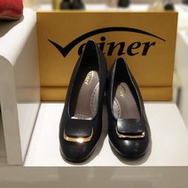 바이네르 여성 컴포트 정장 단화 8D19 네이비색 5cm
