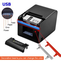 우드락 폼보드 열선 커팅기Pos 0mm 열 영수증 프린터 Wifi 블루투스 US 포트 티켓 체크 데스크탑 (모바일, 01 USB Port_02 미국 플러그