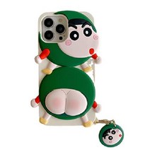 크레용 신 짱 iPhone 12 프로 케이스 스마트폰 모든 모델에 대응, 아이폰13, 증권 시세 표시기