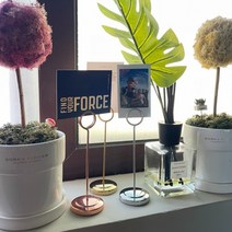 사진 엽서 명함꽂이 거치대 실버 중형, 상세페이지 참조, 상세페이지 참조