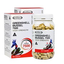 마더네스트 그린쉘머슬(초록입홍합) 7500mg 365caps, 2개