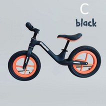 아마자전거 출퇴근 자전거사이트 중학생 자전거 24인치 소년 키즈 균형 자동차 Pedalless 2 ~ 6 세 스쿠터 12 인치 슬라이딩, C black