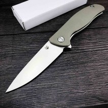 벅나이프 5 shirogorov 스타일 포켓 접이식 나이프 베어링 수동 오픈 다용도칼, 운전했다