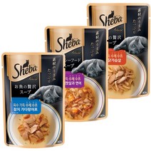 쉬바 수제수프 파우치 40g 3종맛보기세트 (3종각1개씩), 상세페이지 참조