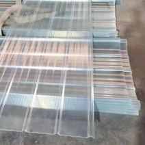조립식 판넬 투명 물결무늬 보드 방수 패널 캐노피 투광판 온실 공사 채광판 발코니 플라스틱, 두께1.0mm길이4.0m
