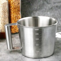 순수국산 스텐 계량컵 신형 1000 카페 제빵 베이킹 비커