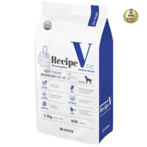 라이브잇 유한양행 Recipe V 고양이 처방식사료, 15개, 1.2kg, 유리너리(비뇨계)